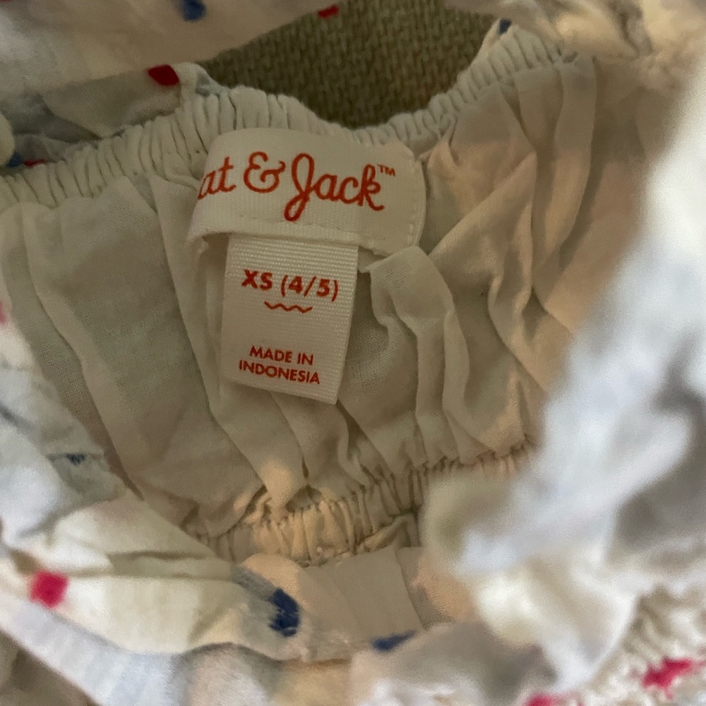 Size4/5 cat and Jack dress perfect for the 4th of July
